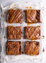 Load image into Gallery viewer, Gooey Salted Caramel Brownie