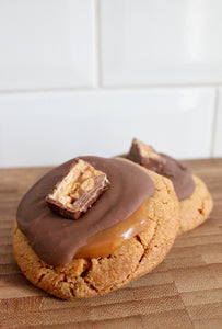Squidges 'Snickers' Peanut Butter Cookies